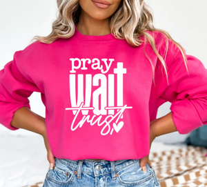 Stacked Pray Wait Trust