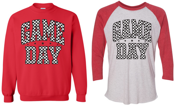 GAME DAY CHECKERED DESIGN - BIG GRAPHIC COLLECTION