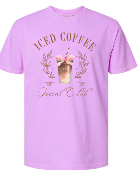 ALL THE SOCIAL CLUBS GRAPHIC TEES - COMFORT COLORS