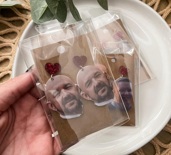 Big Head Heart Earrings