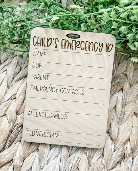 EMERGENCY INFO