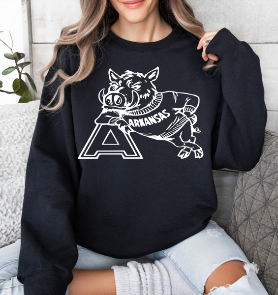 BIG HOG ICON SIMPLE SWEATSHIRTS