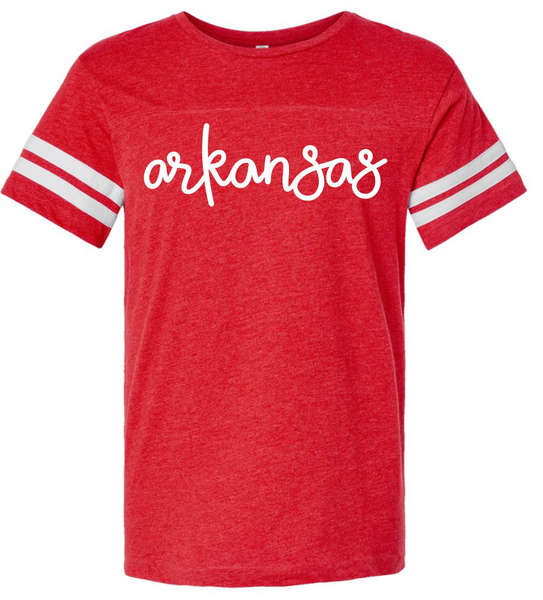 LAT - FOOTBALL SLEEVE - ARKANSAS TOP 2026