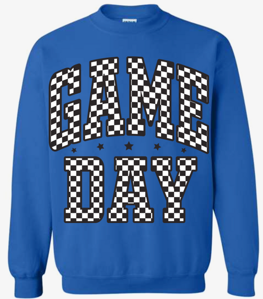 GAME DAY CHECKERED DESIGN - BIG GRAPHIC COLLECTION