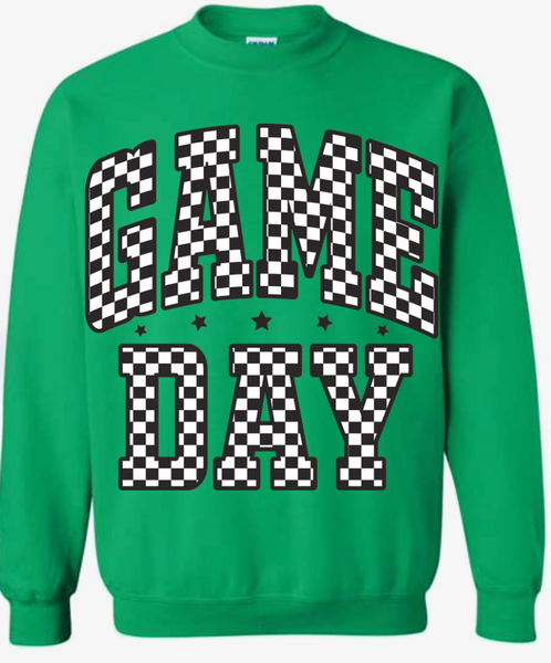 GAME DAY CHECKERED DESIGN - BIG GRAPHIC COLLECTION