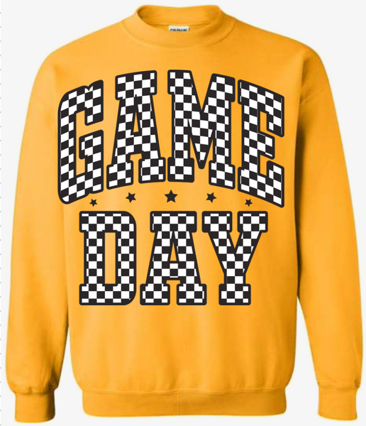 GAME DAY CHECKERED DESIGN - BIG GRAPHIC COLLECTION