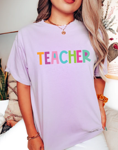 BRIGHT LETTERS SCHOOL OCCUPATION TEE