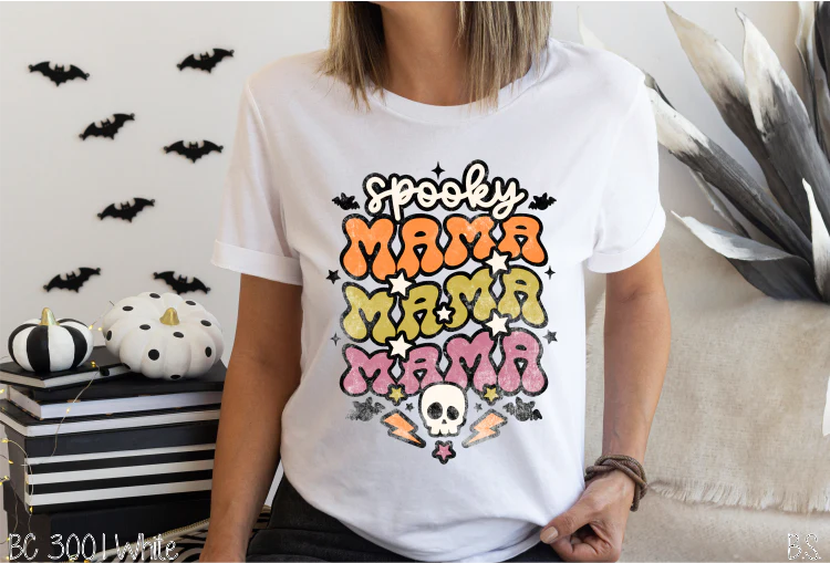 SPOOKY MAMA STACK TEE