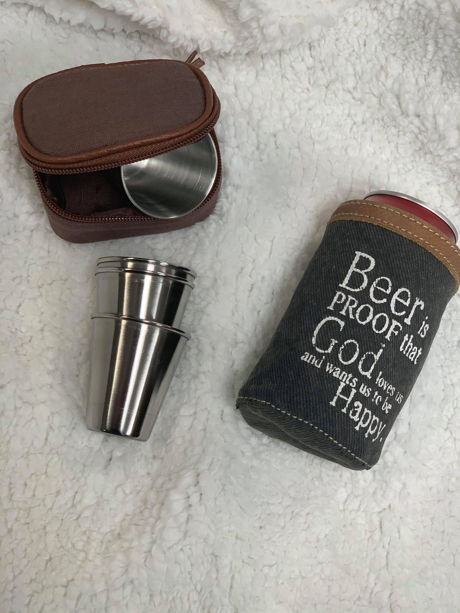 SHOT GLASS SET OR COOZIE