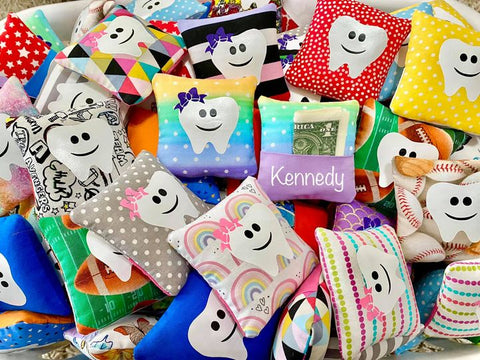 TOOTH FAIRY PILLOWS - FREE PERSONALIZATION