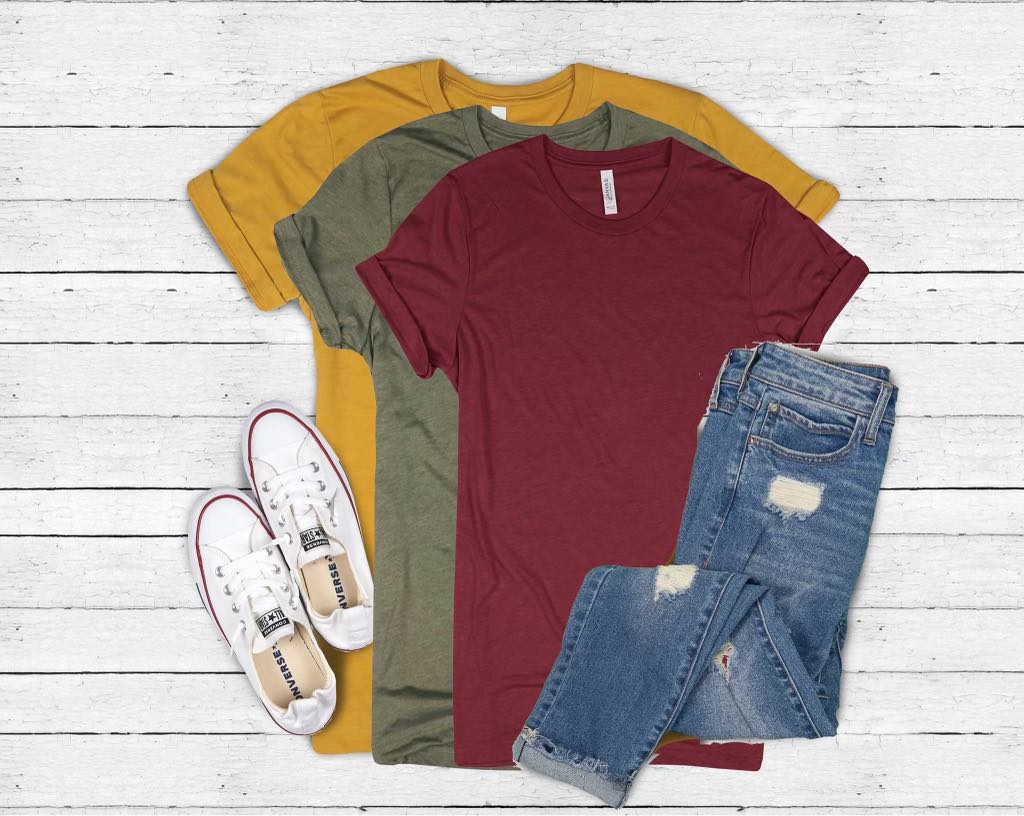 FALL SOLID TEE DUO