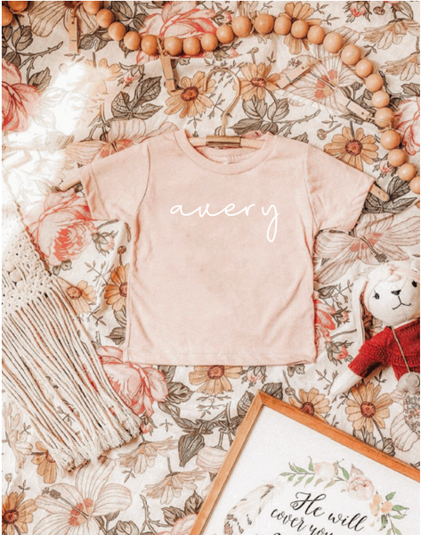 MYSTERY SUMMER NAME TEES FOR INFANT, TODDLER & YOUTH
