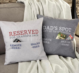 RESERVED FOR - COUCH POCKET PILLOW CASES