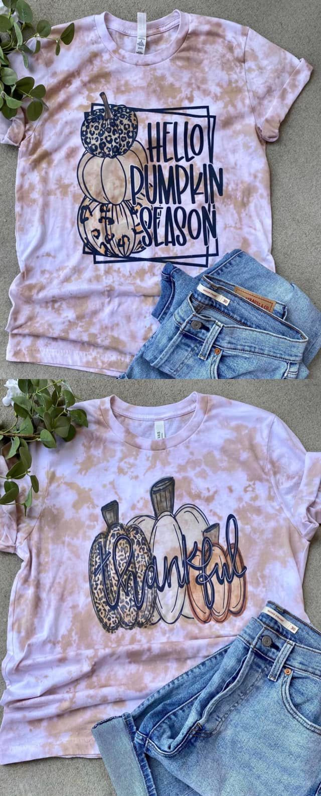 HAND DYED FALL GRAPHICS TEE COLLECTION