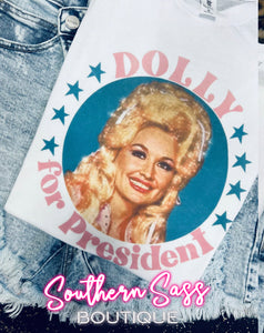 DOLLY FOR PRESIDENT