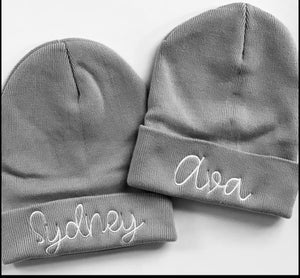 CUSTOMIZABLE BEANIES ** FREE EMBROIDERY**