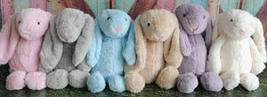 EASTER BUNNIES WITH EMBROIDERED NAME &/OR YEAR