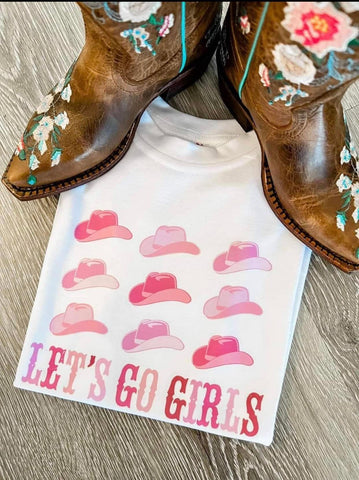 LETS GO GIRLS GRAPHIC TEE