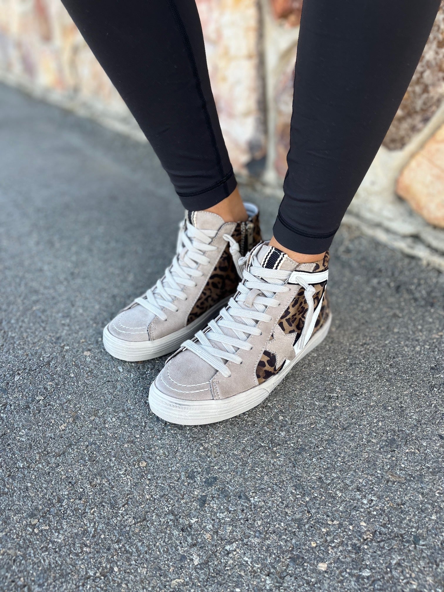 LEOPARD PASSION HIGH TOPS