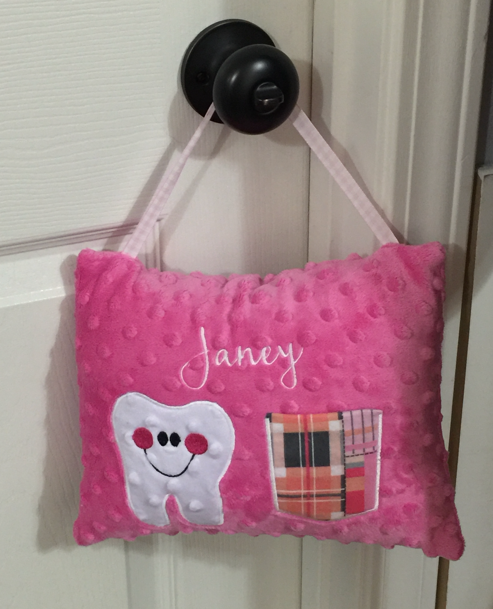 MINKY PERSONALIZED TOOTH FAIRY PILLOWS