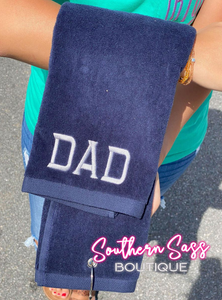 PERSONALIZED GOLF TOWEL