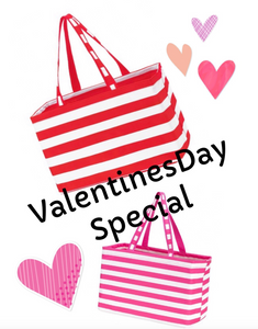 ULTIMATE TOTE SALE FOR VALENTINES DAY ** FREE EMBROIDERY