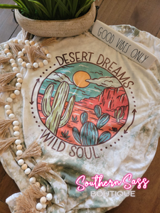 DESERT DREAMS - WILD SOUL GRAPHIC TEE