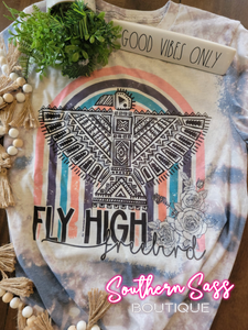 FLY HIGH FREEBIRD GRPAHIC TEE