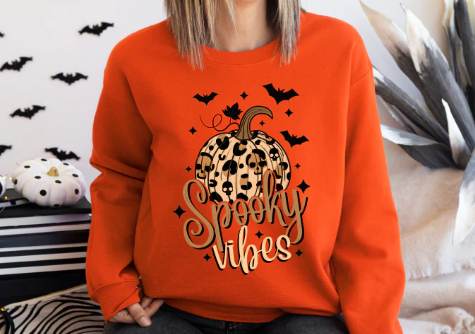 SPOOKY VIBES LEOPARD DESIGN COLLECTION