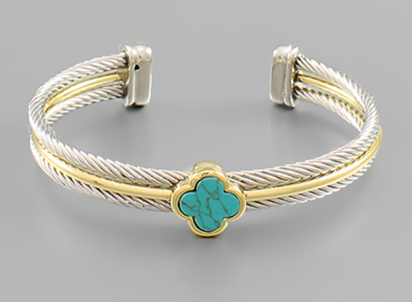 CLOVER CABLE BANGLE COLLECTION