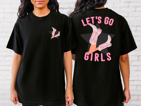 LETS GO GIRLS GRAPHIC TEE