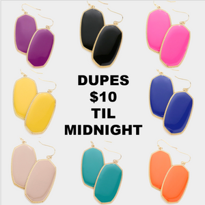 EIGHT DUPE EARRINGS SALE