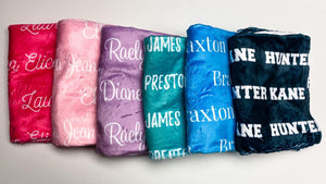 REPEATING NAME BLANKETS