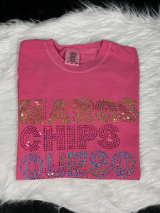 MARGS CHIPS QUESO SPARKLE TEE